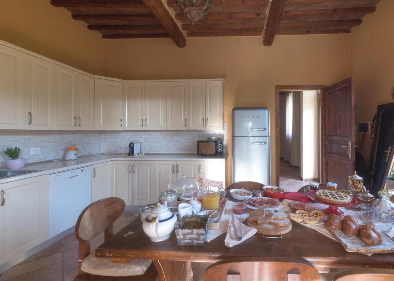 La Casa Rossa Bed and Breakfast Coiano Eksteriør billede